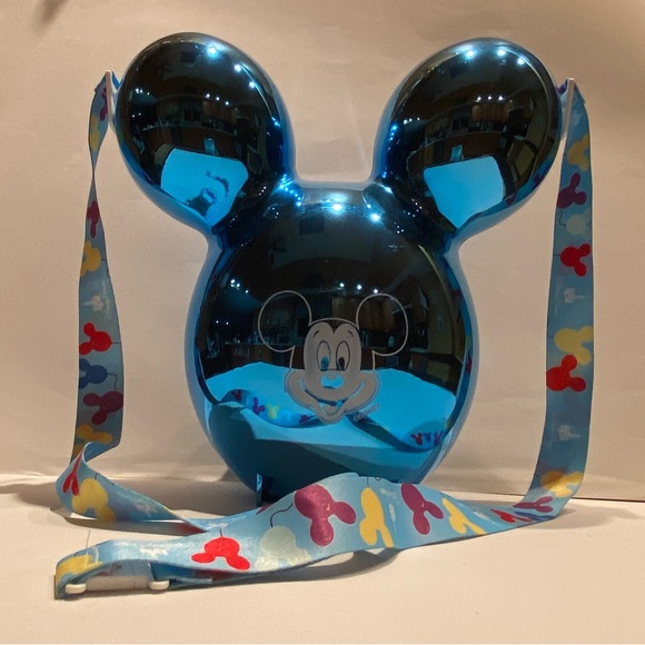 Disney Other - Disney Parks Mickey Mouse Balloon Popcorn Bucket Blue